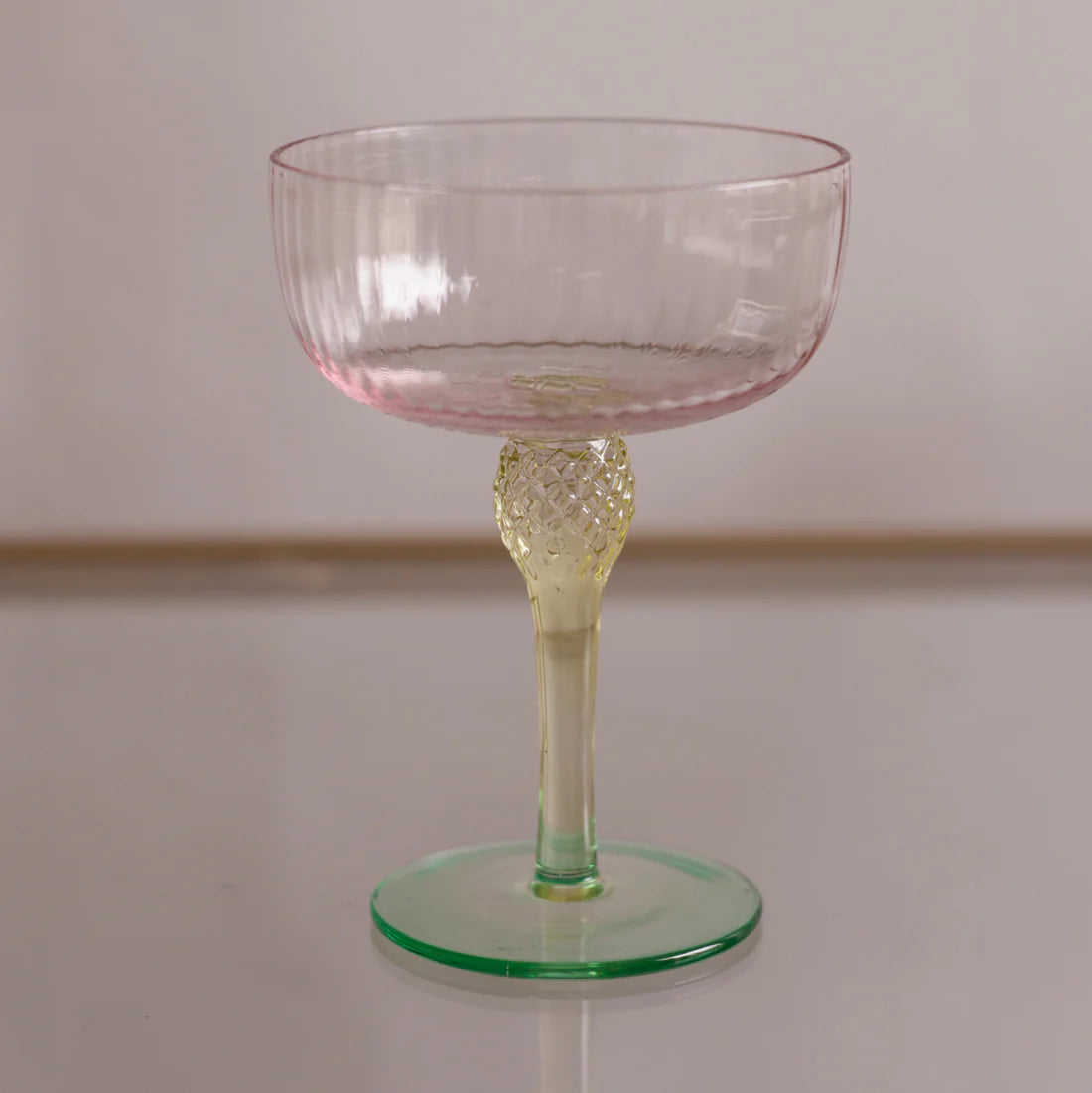 Aquarelle Coupe Glass Set of 4