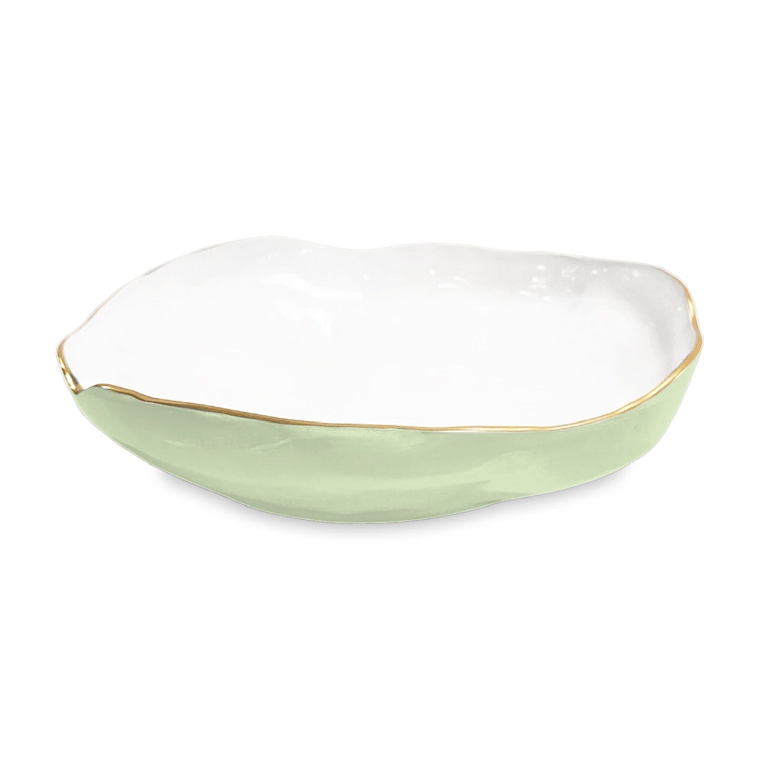 ENCANTO Nuevo Large Bowl (Pistachio and White)