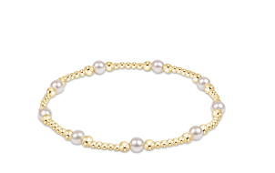 Purpose Gold 6mm Pearl Bracelet main image 1