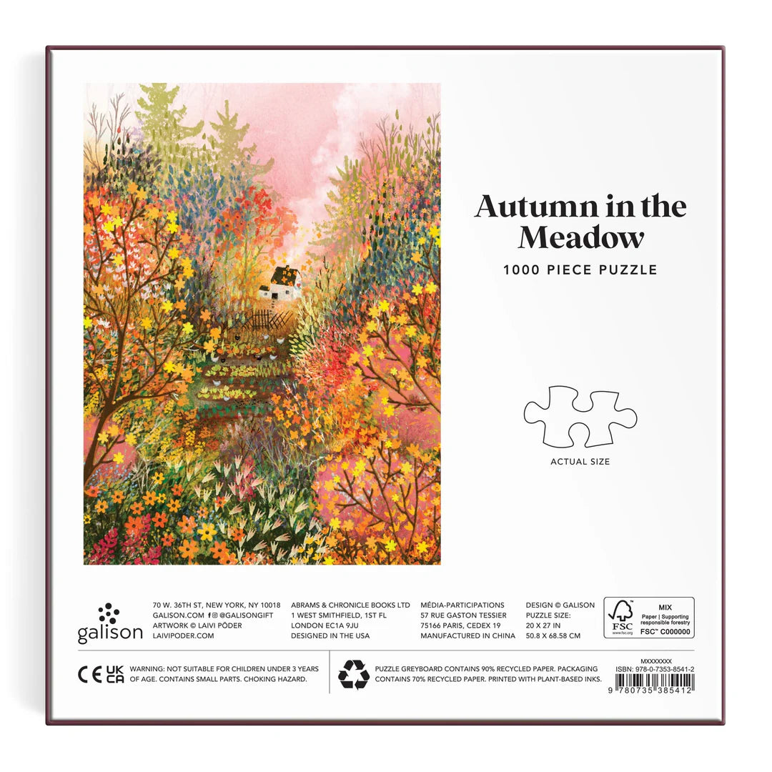 Autumn in the Meadow 1000 Piece Puzzle