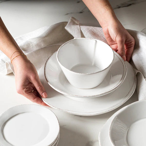 Lastra Dinner Plate - Linen