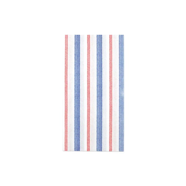 Papersoft Napkins Americana Stripe Guest Towels