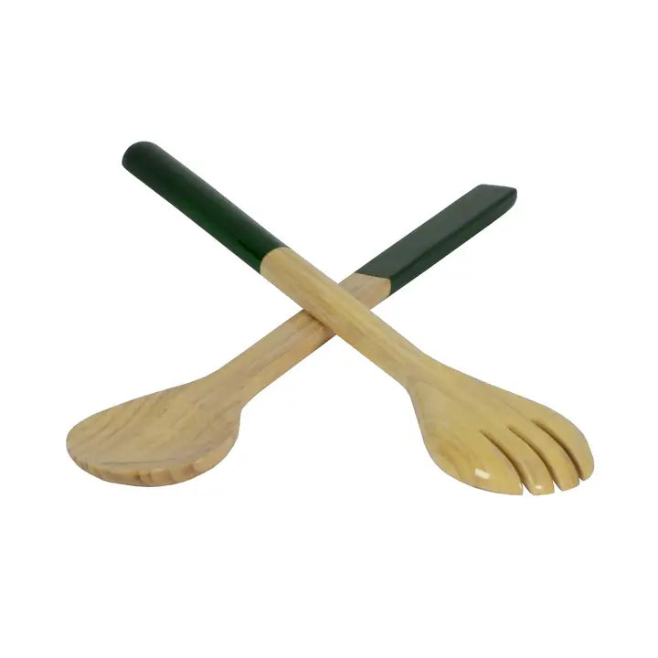 Large Bamboo Server Set