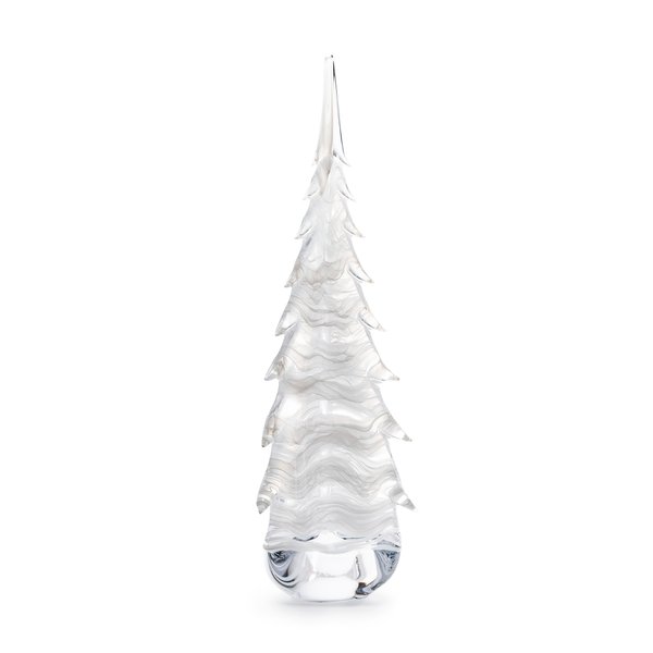 Snowdrift Evergreen Glass Tree