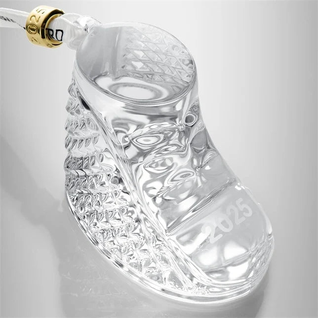 Christmas Annual Baby's First Boot Ornament