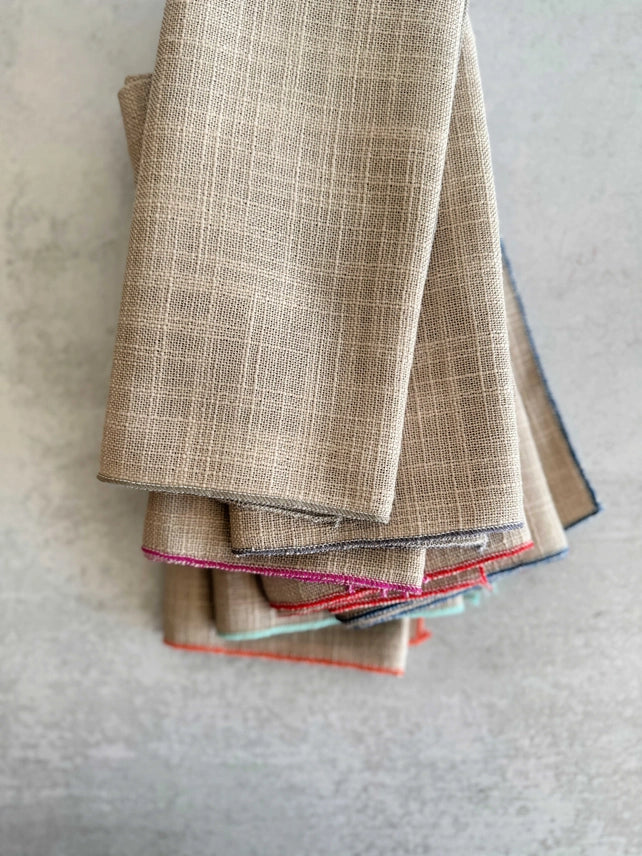 Oatmeal Napkins, Set of 8