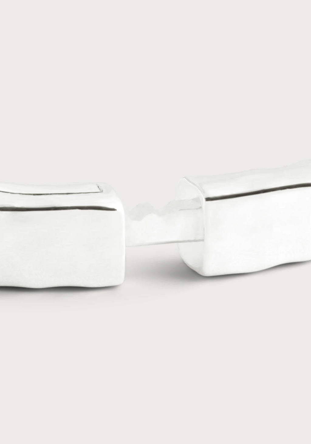 Farrier Thin Hinged Bangle, Silver