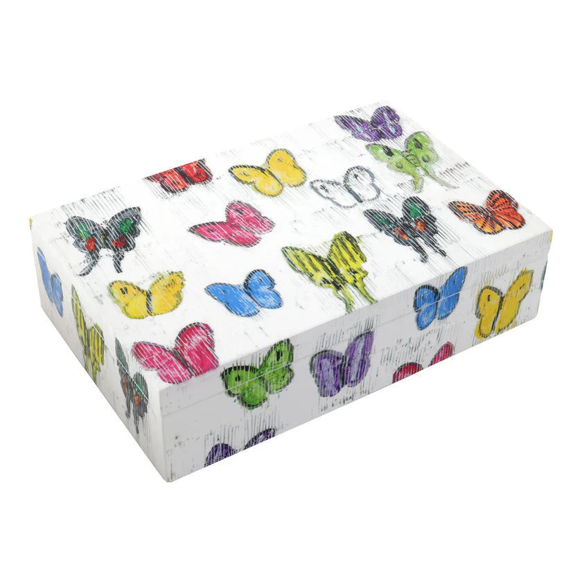 Butterfly Dance Lacquer Box