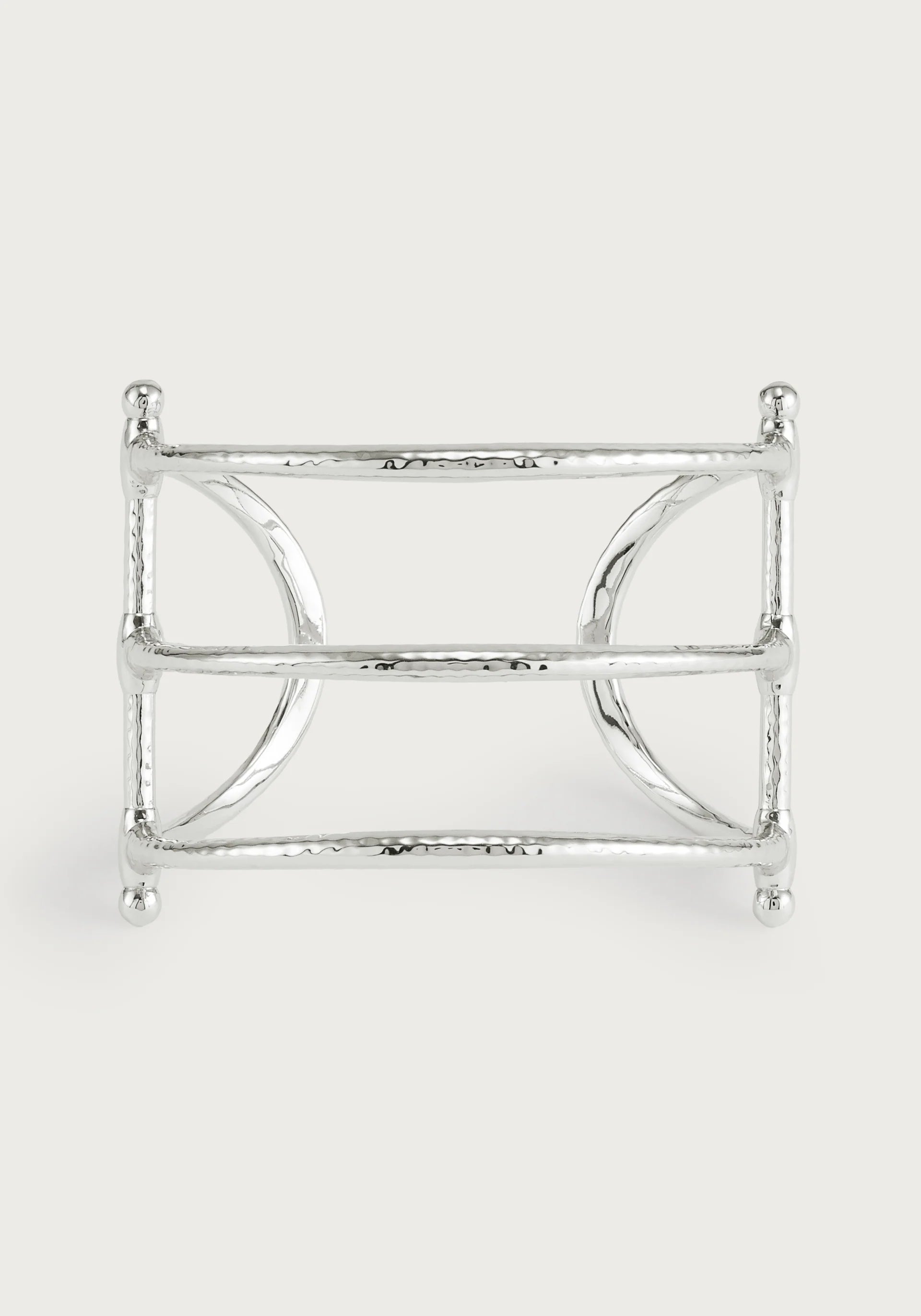 Cheval Bit Cuff, Silver
