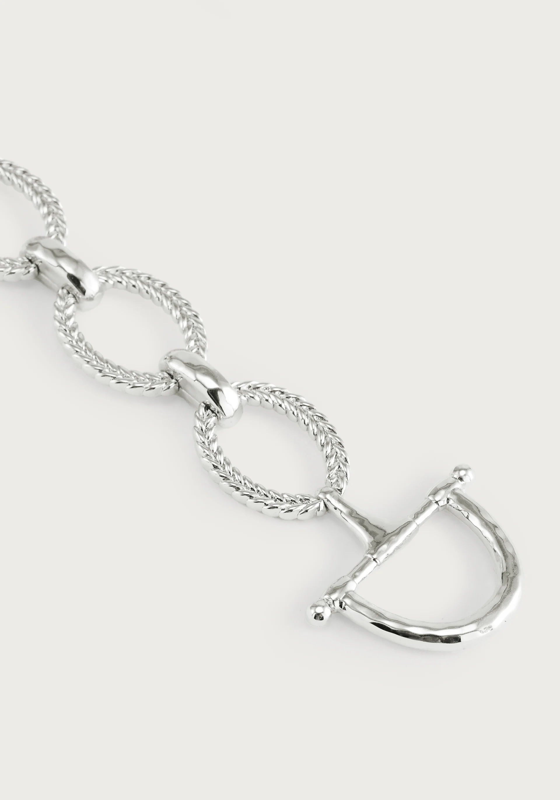Cheval Chain Bracelet, Silver