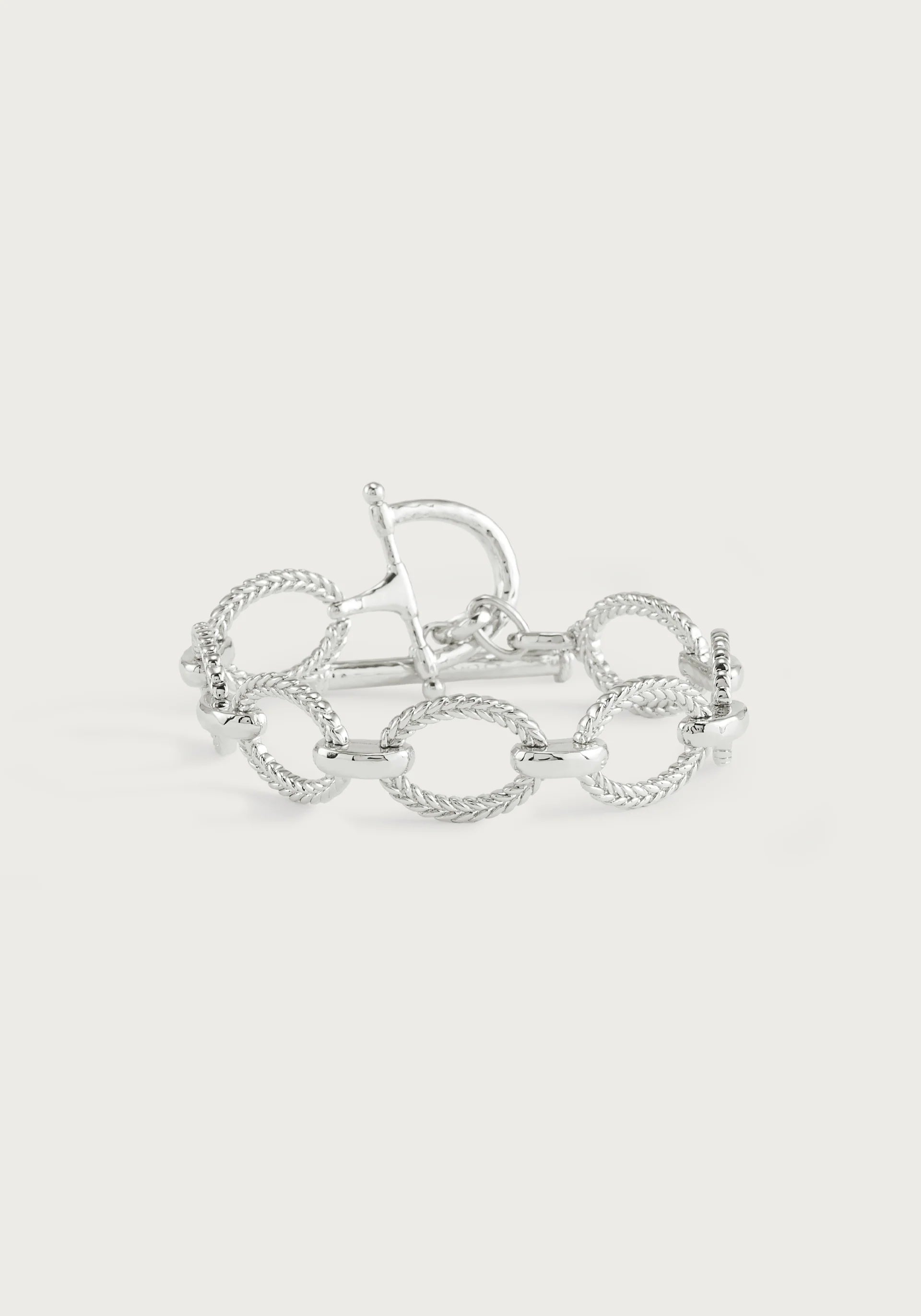 Cheval Chain Bracelet, Silver