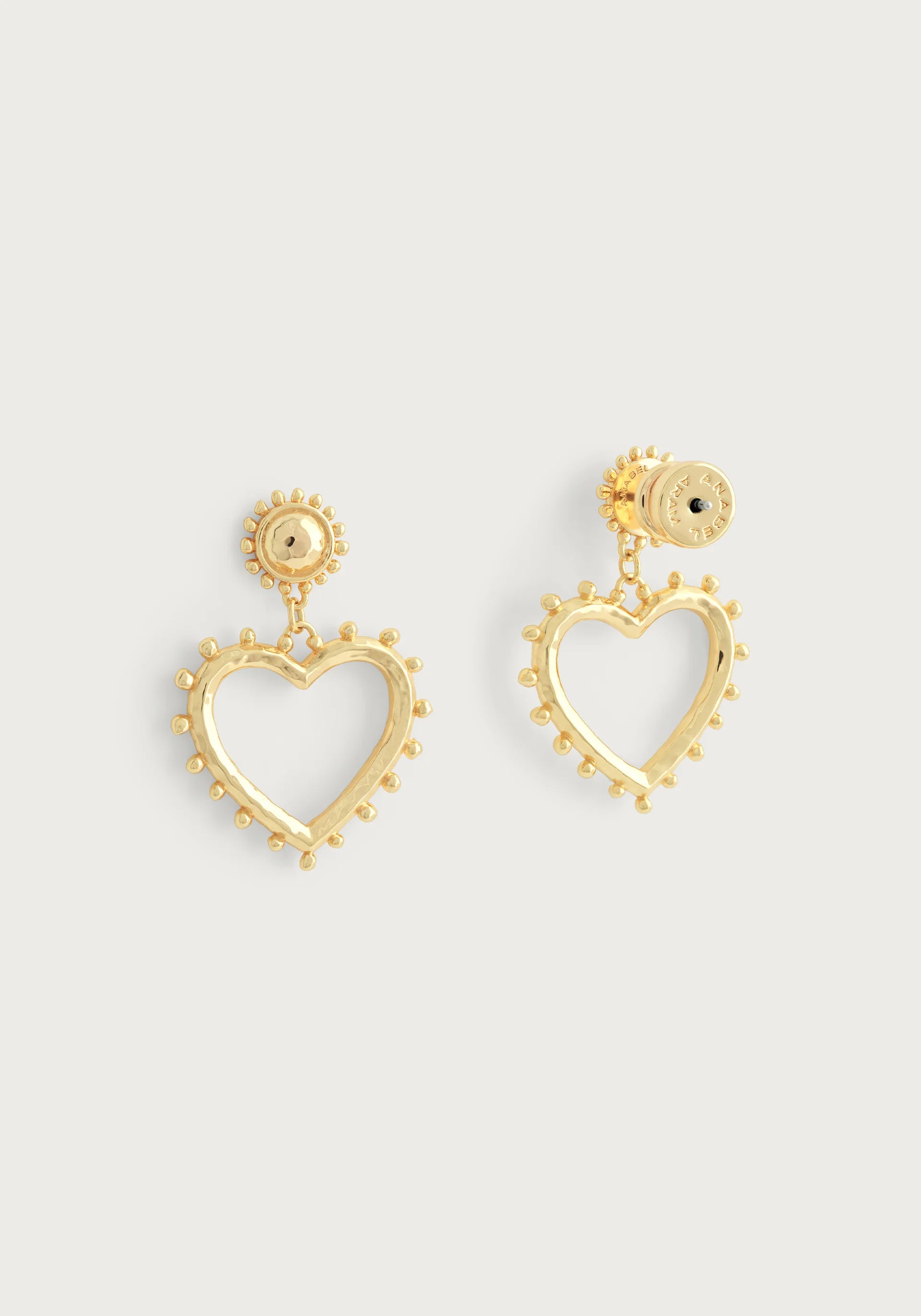 Heart Drop Earrings