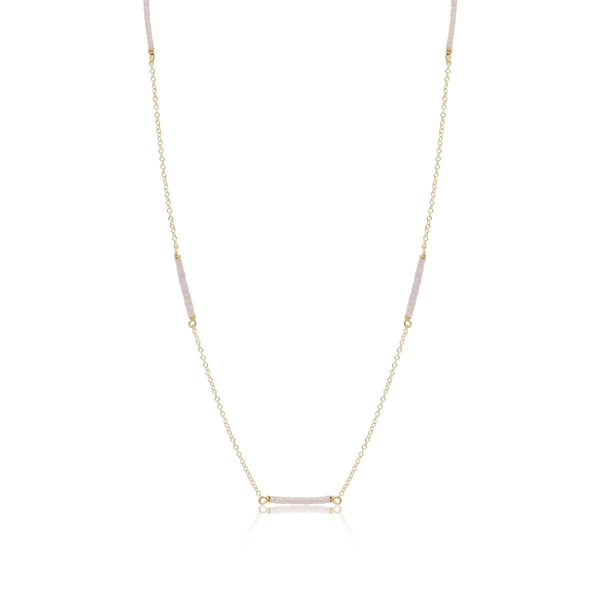 15" Choker Simplicity Chain Gold - Hope Bliss - Silky White - Robert's-enewton-Robert's
