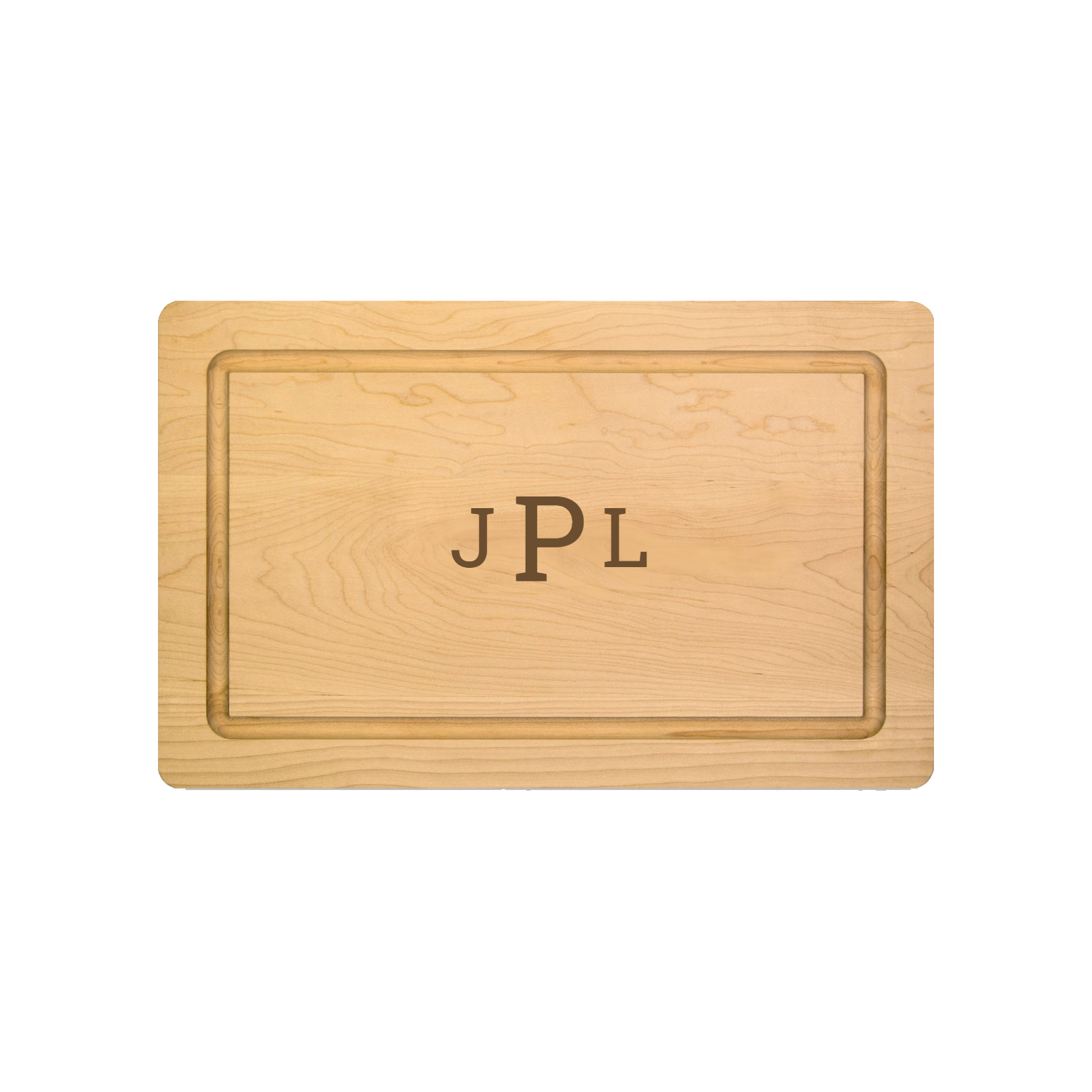 Personalized Maple Wood Cutting + Cheeseboard 16 x 10"