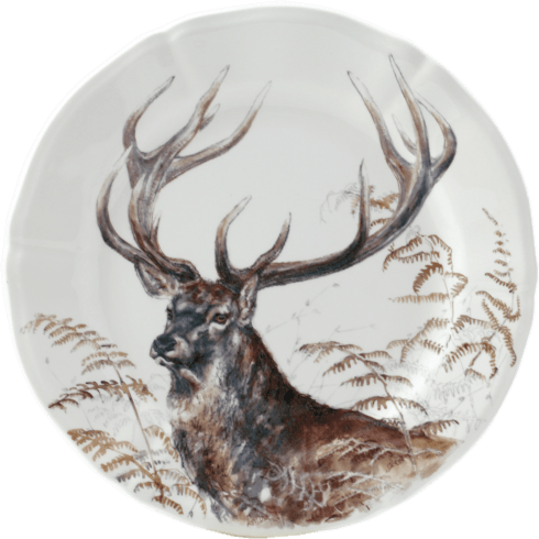 Sologne Dessert Plate Stag