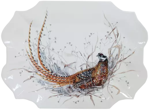 Sologne Serving Platter Pheasant