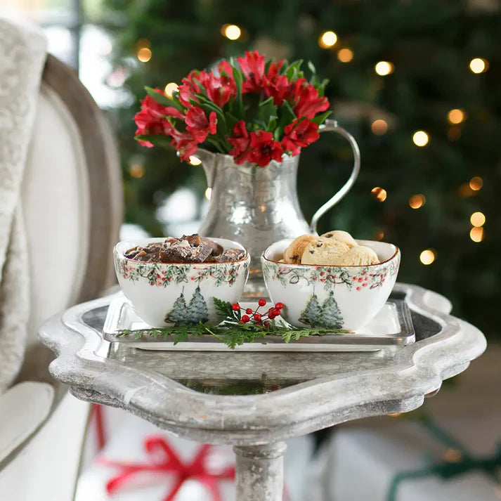 Natale Square Bowl
