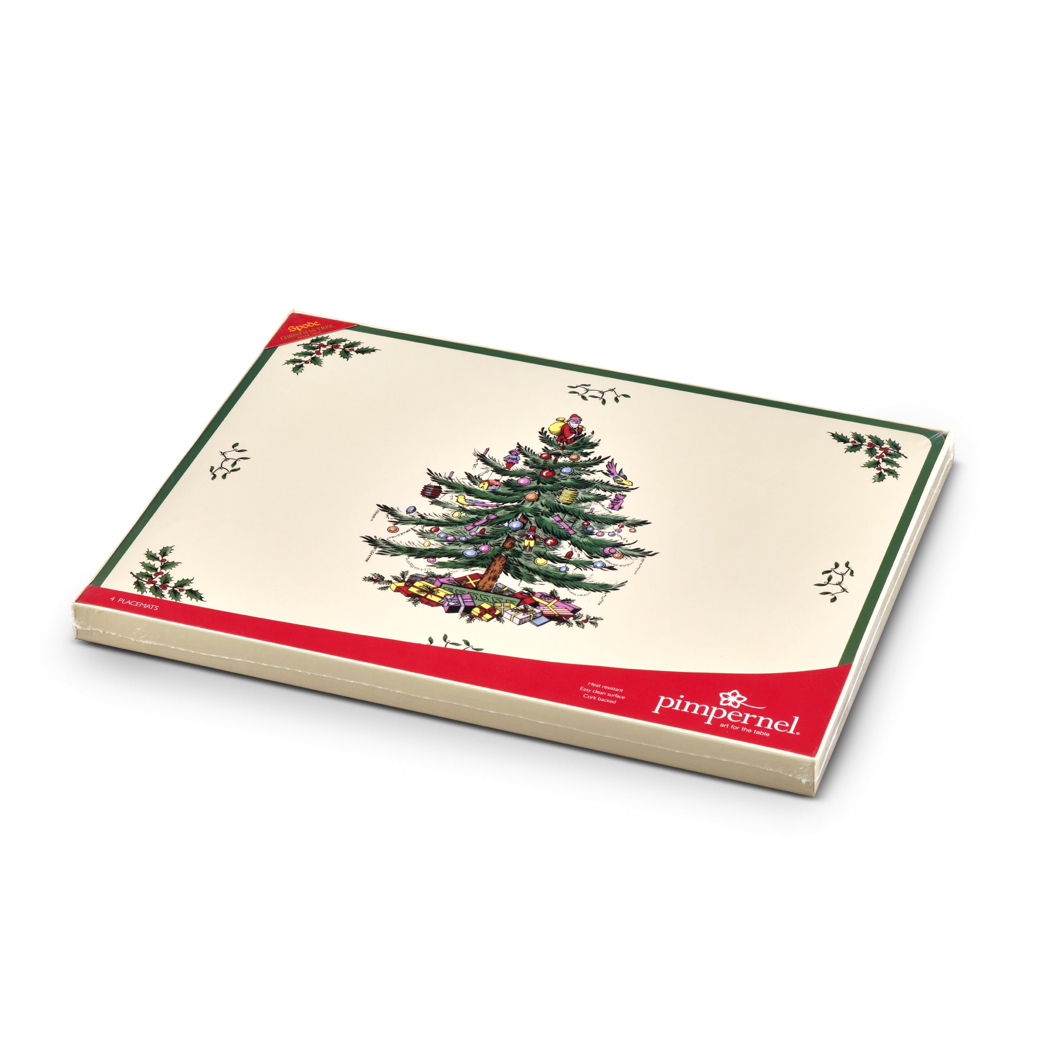 Christmas Tree Set of 4 Placemats