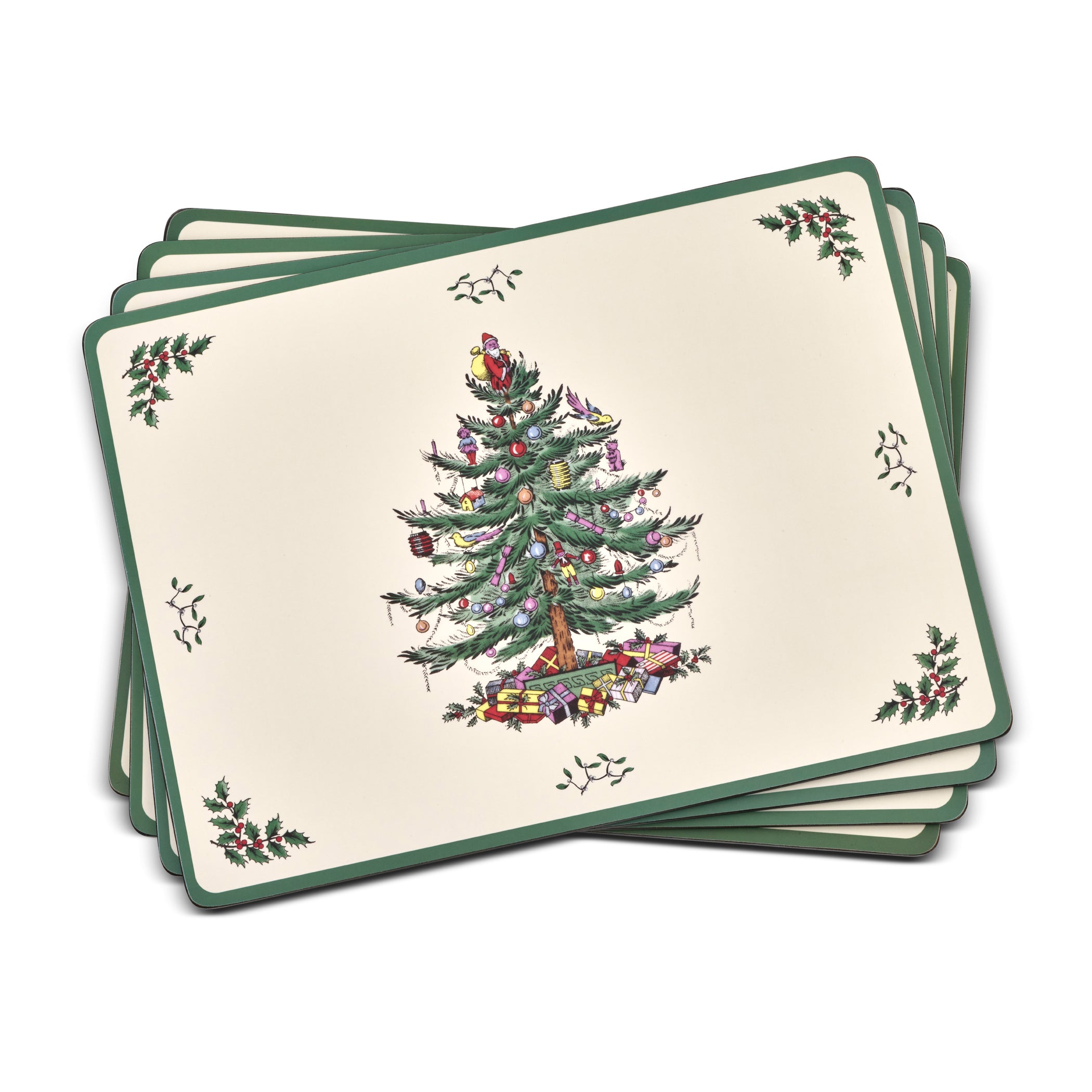 Christmas Tree Set of 4 Placemats