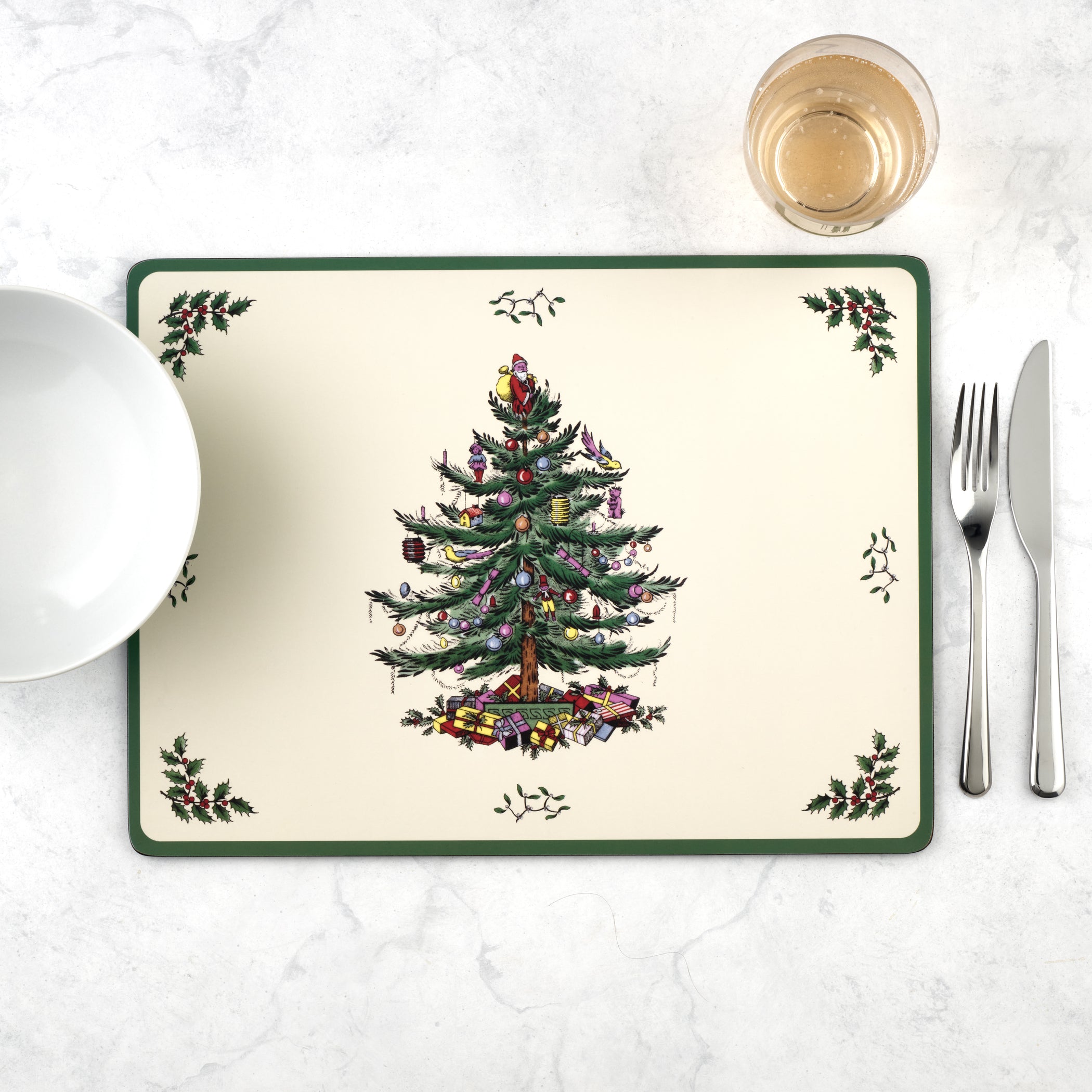 Christmas Tree Set of 4 Placemats