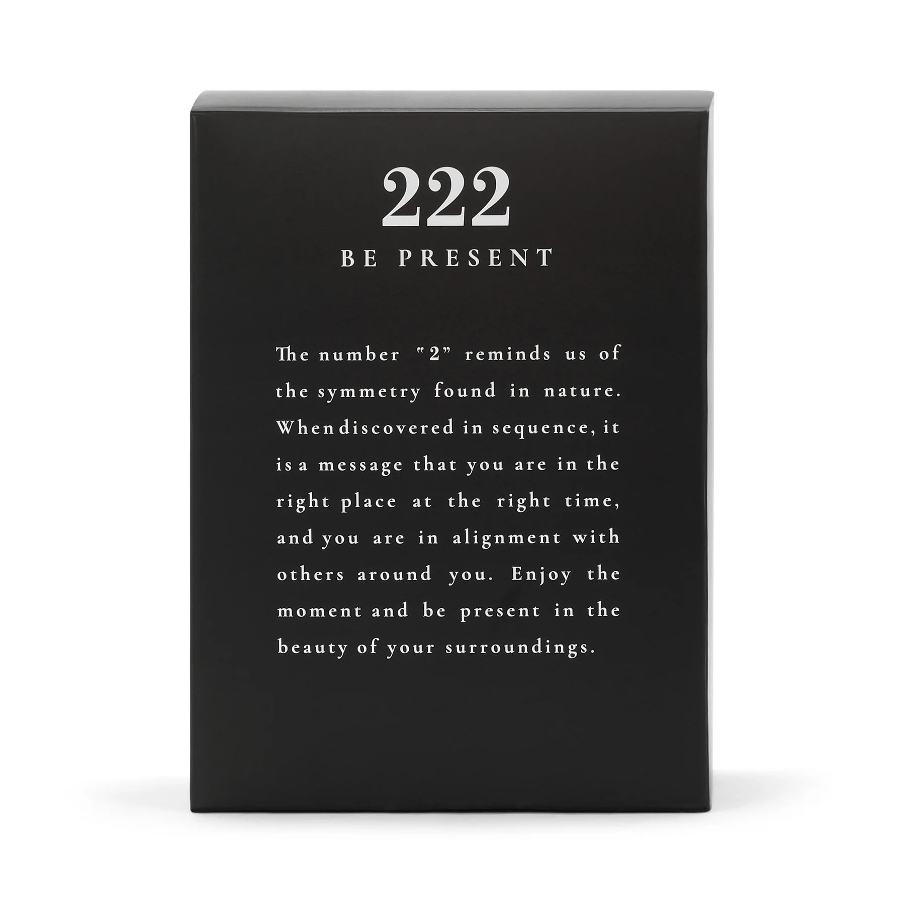 222 Candle / BE PRESENT