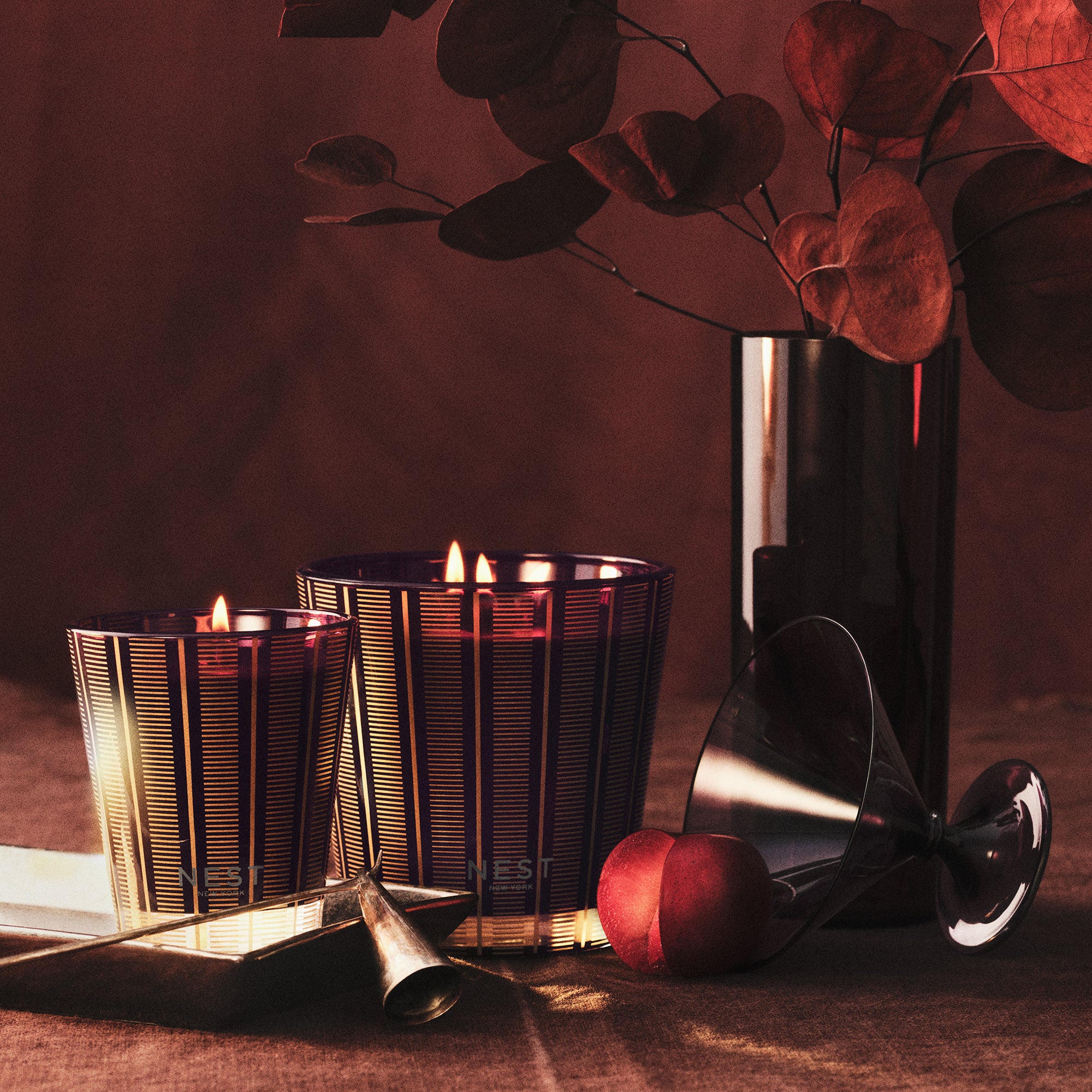 Autumn Plum Classic Candle