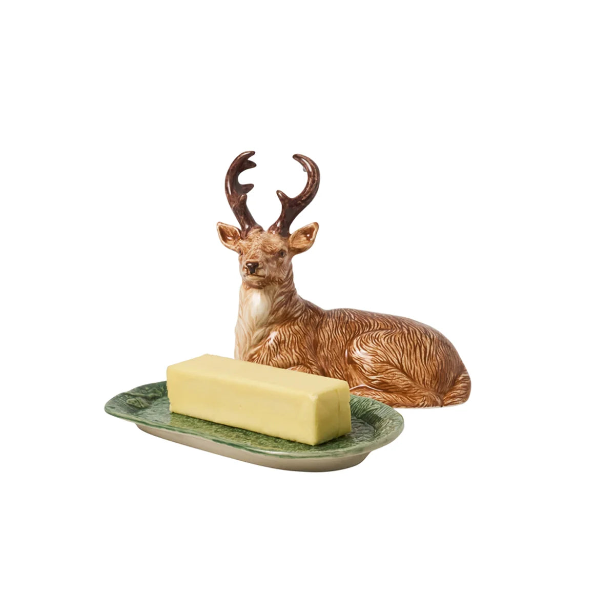Forest Walk Stag Butter Dish