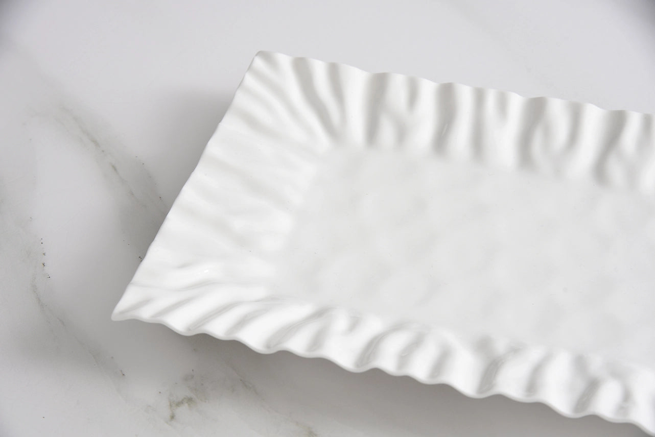 Mascali Bianca Rectangular Tray