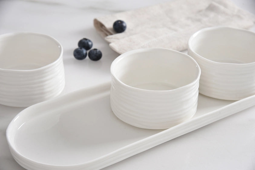 Le Blanc Entertaining Set - 4pc