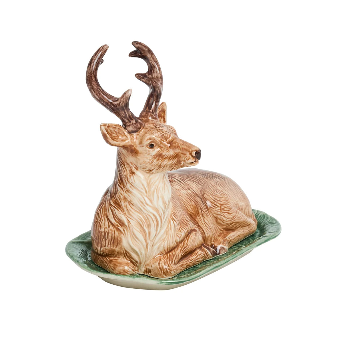 Forest Walk Stag Butter Dish