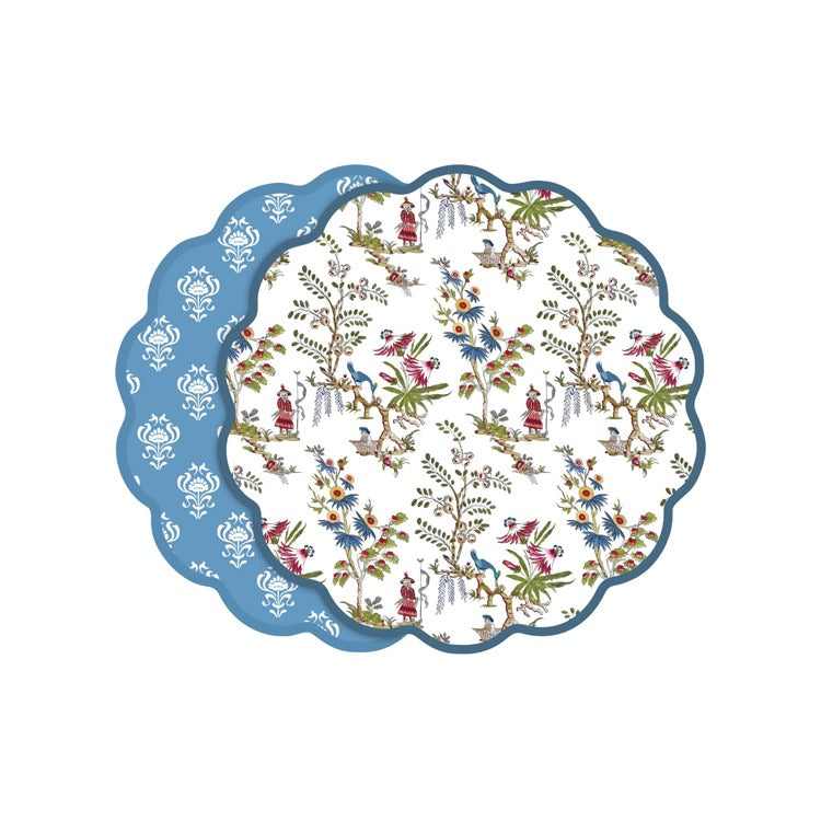 VIDA Regency Chinoiserie Reversible Placemats Set of 4 (Multi)