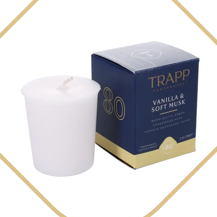 No. 80 Vanilla & Soft Musk 2 oz. Votive Candle