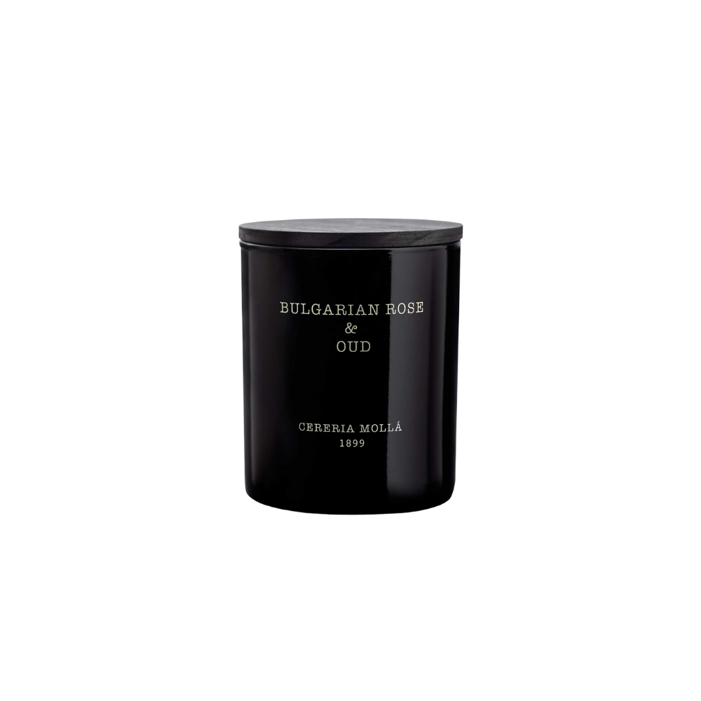 Bulgarian Rose Black Candle 8oz