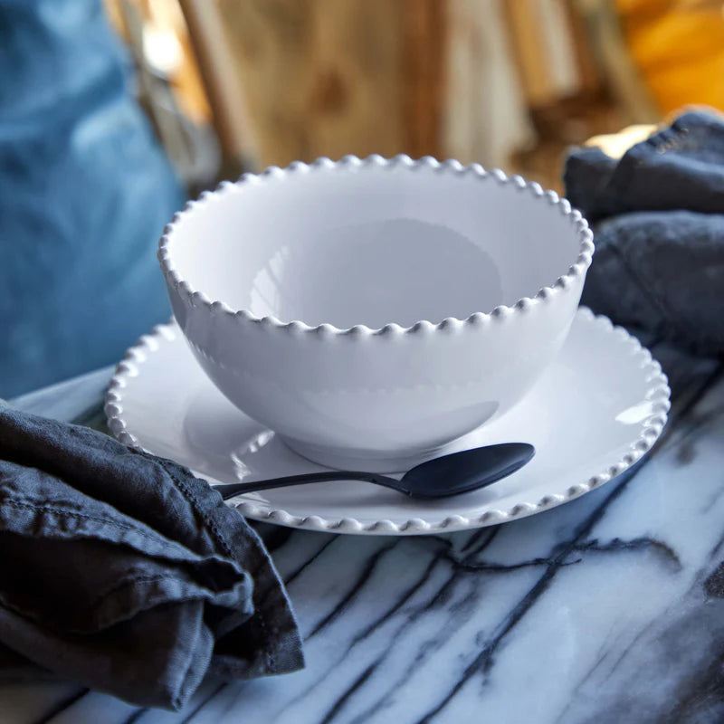 Pearl Soup / Cereal Bowl White