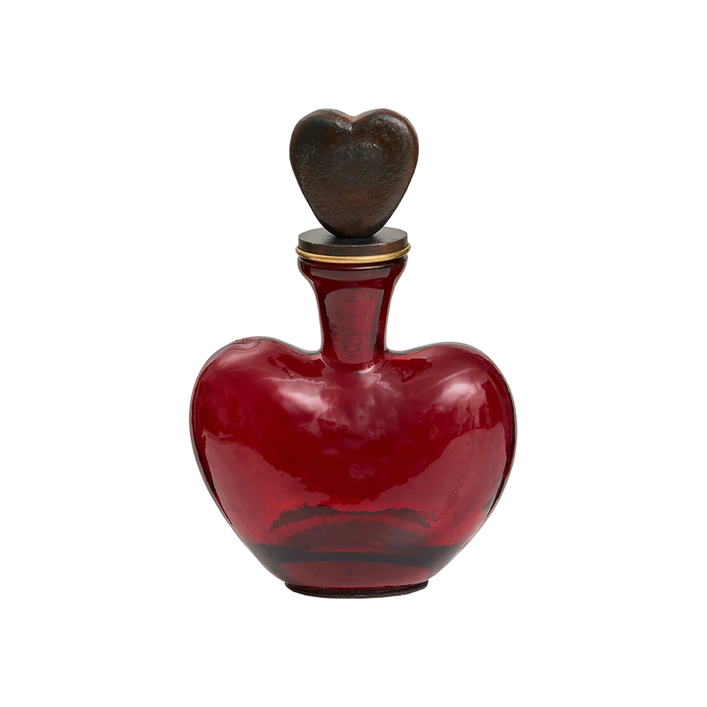 Dos Corazones Red Heart Decanter