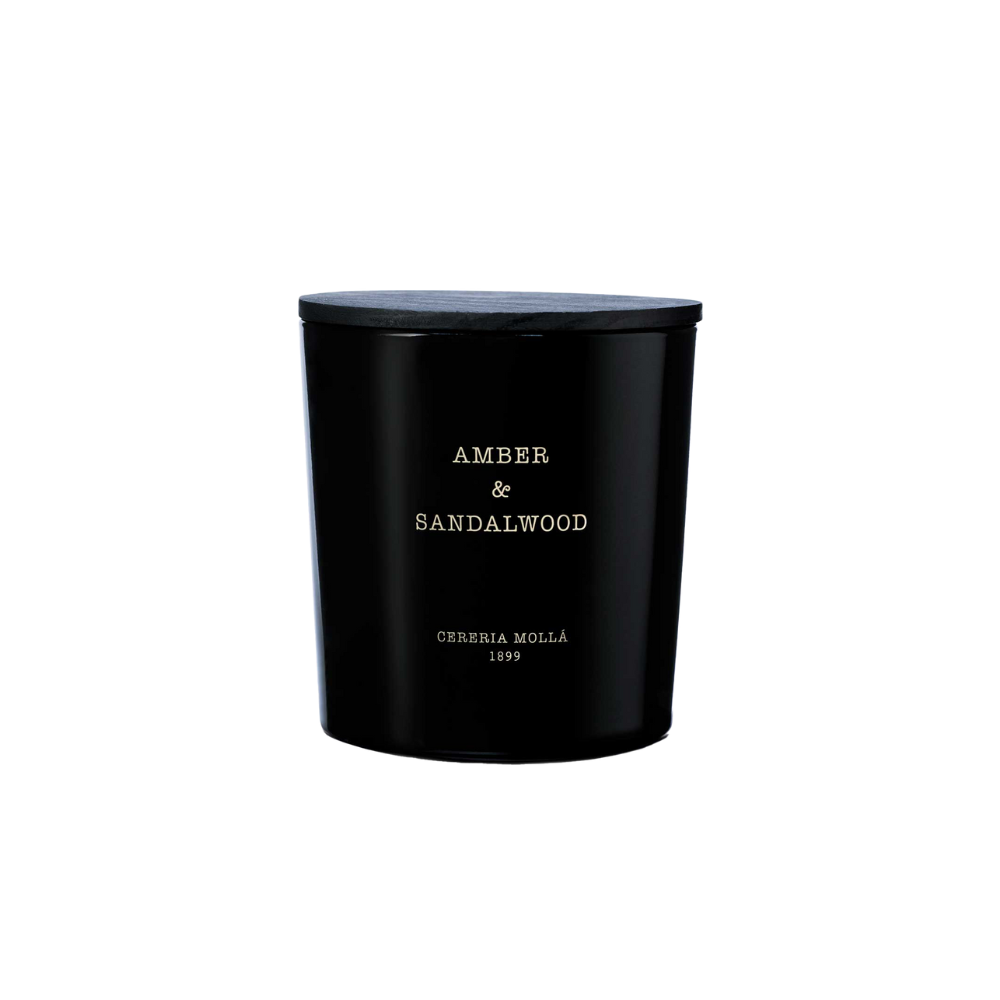 Amber Sandalwood 3 Wick Candle