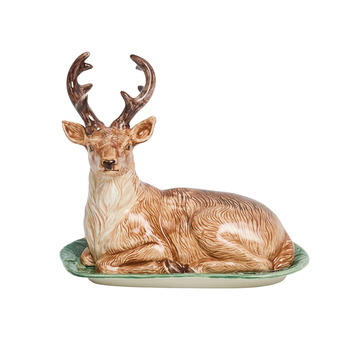 Forest Walk Stag Butter Dish