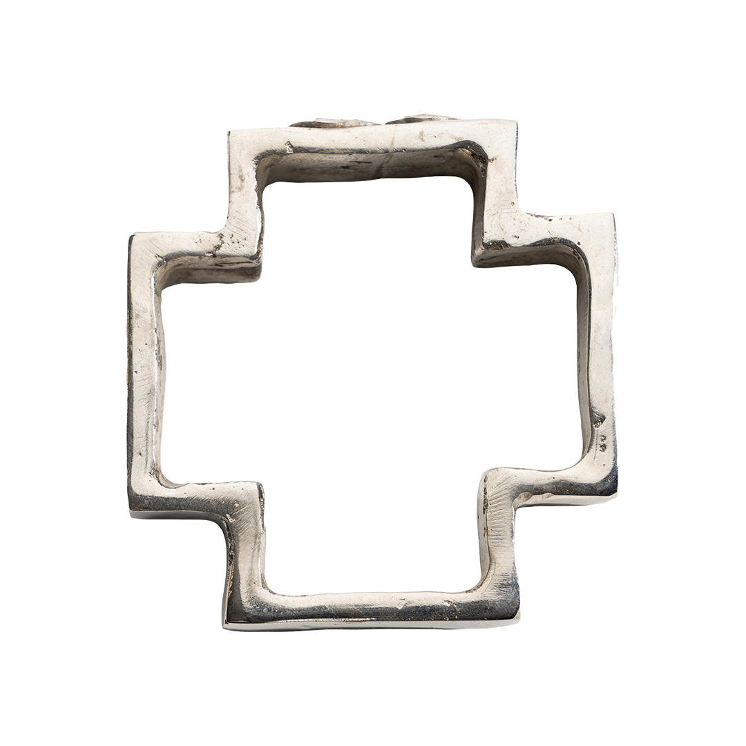 Cruz Anillo Cross Nickle