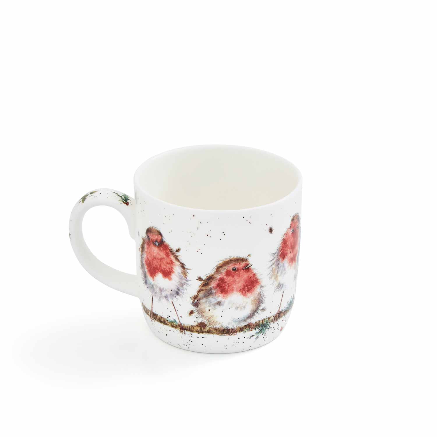 Wrendale Designs Rockin Robins Fine Bone China Mug
