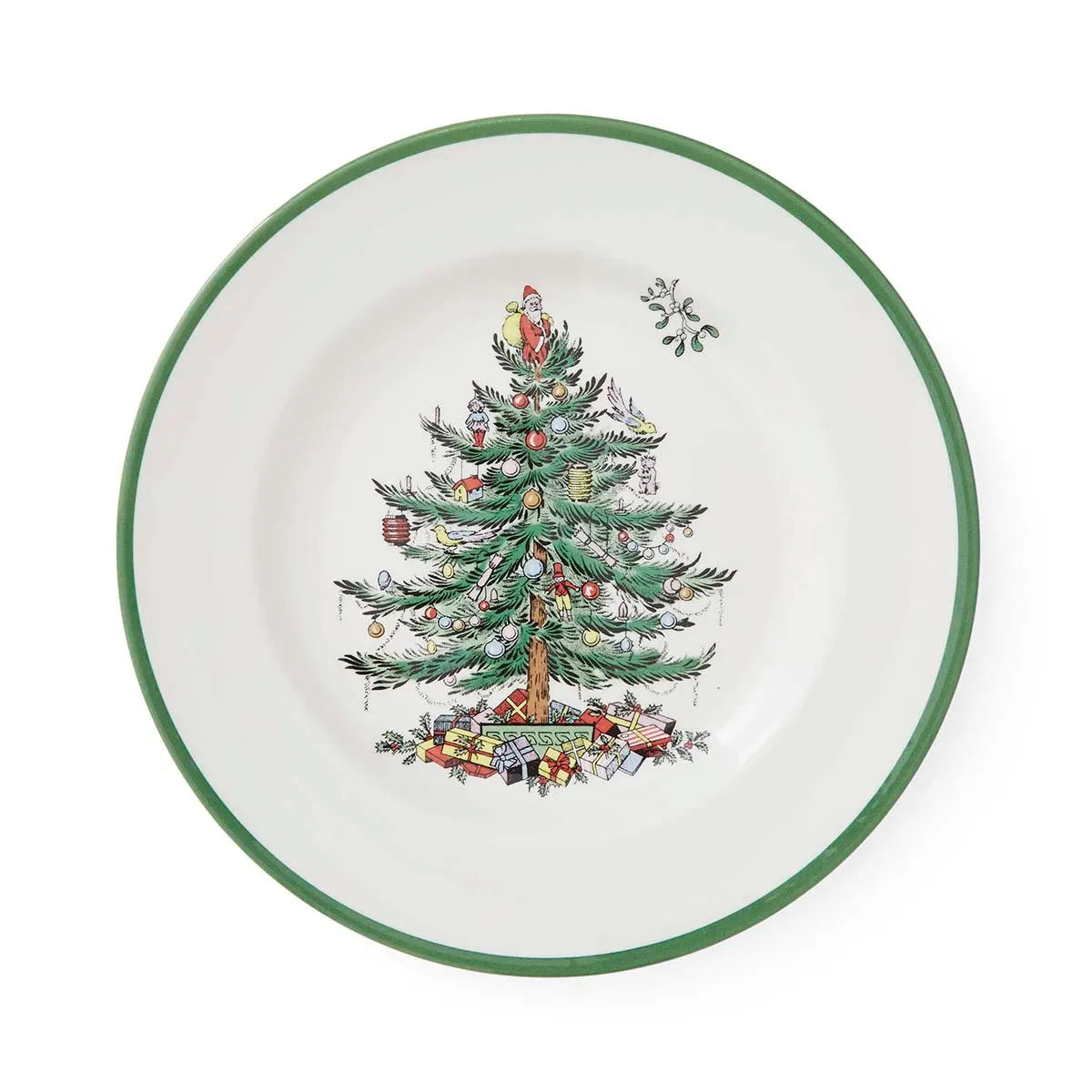 Christmas Tree Set of 4 Salad Plates