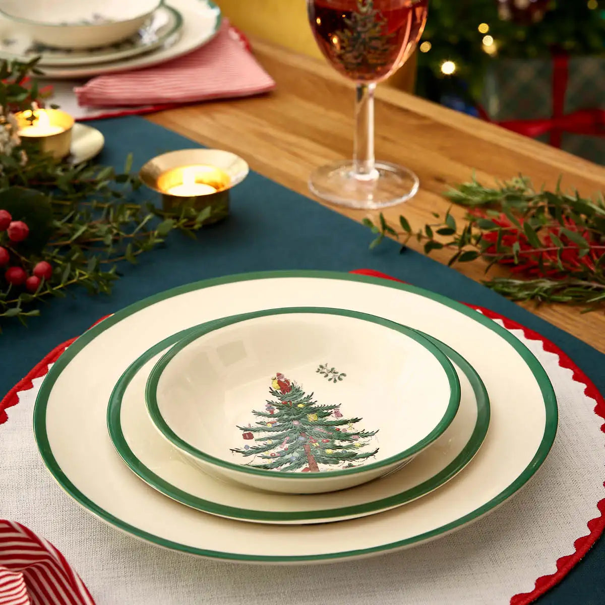 Christmas Tree 8 Inch Cereal