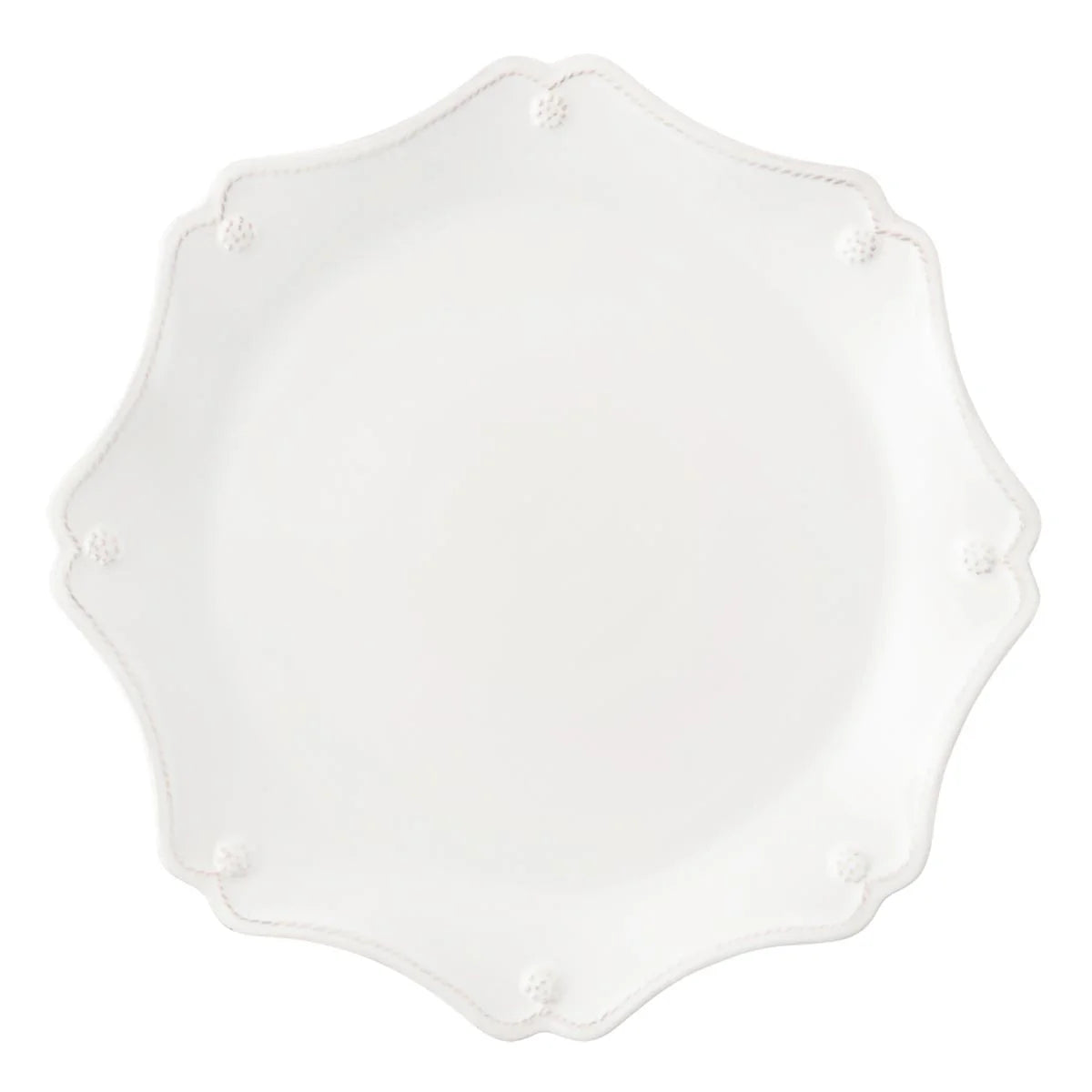 Berry & Thread  Scalloped Charger/Platter – Whitewash