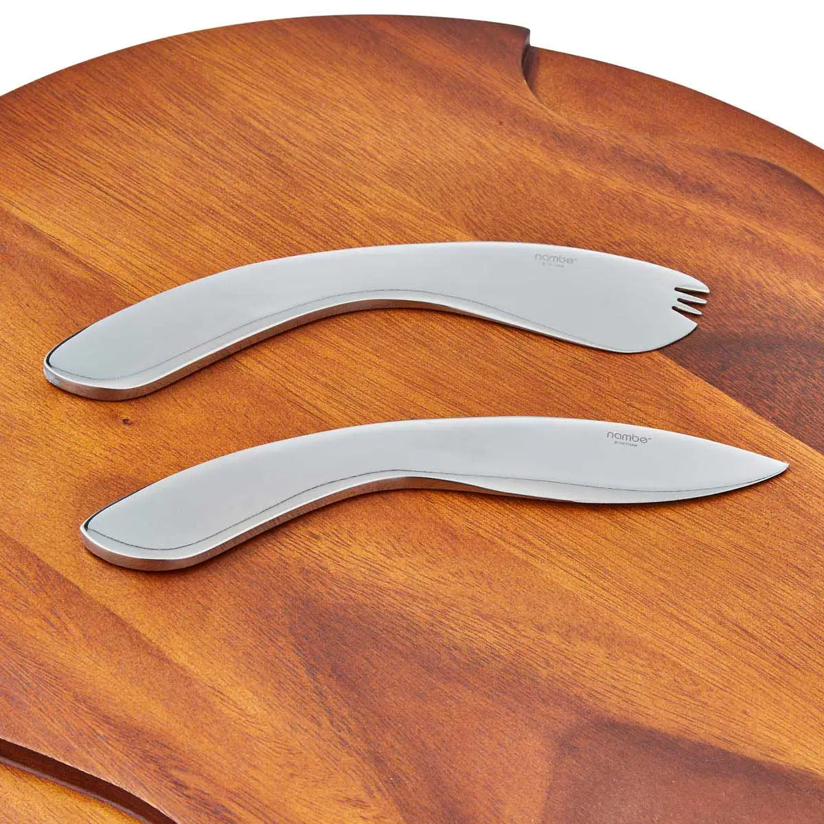Cheese Block with Knife and Spreader