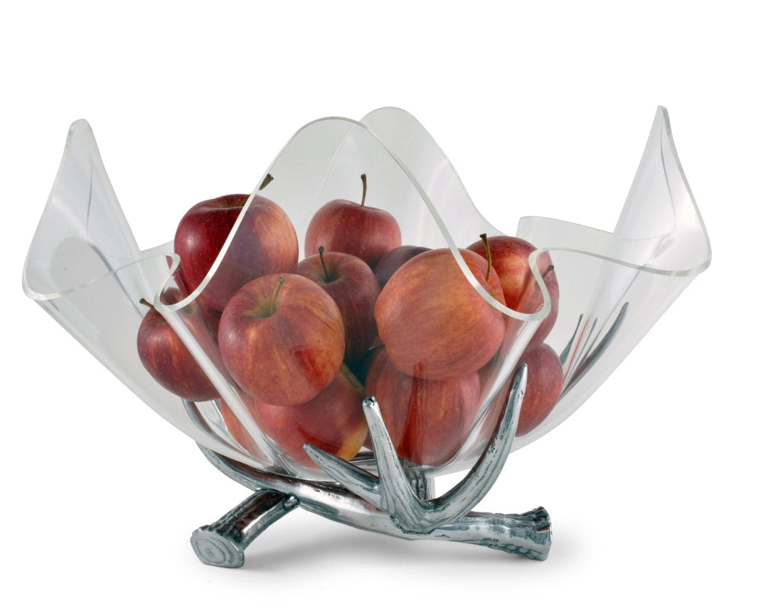 Antler Stand Acrylic Salad Bowl 14