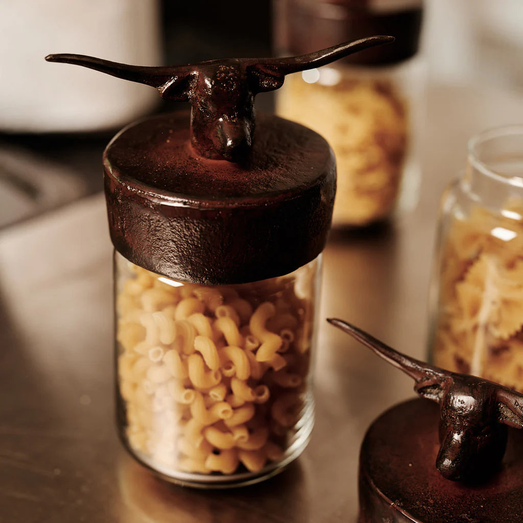 Nueces Longhorn Canister