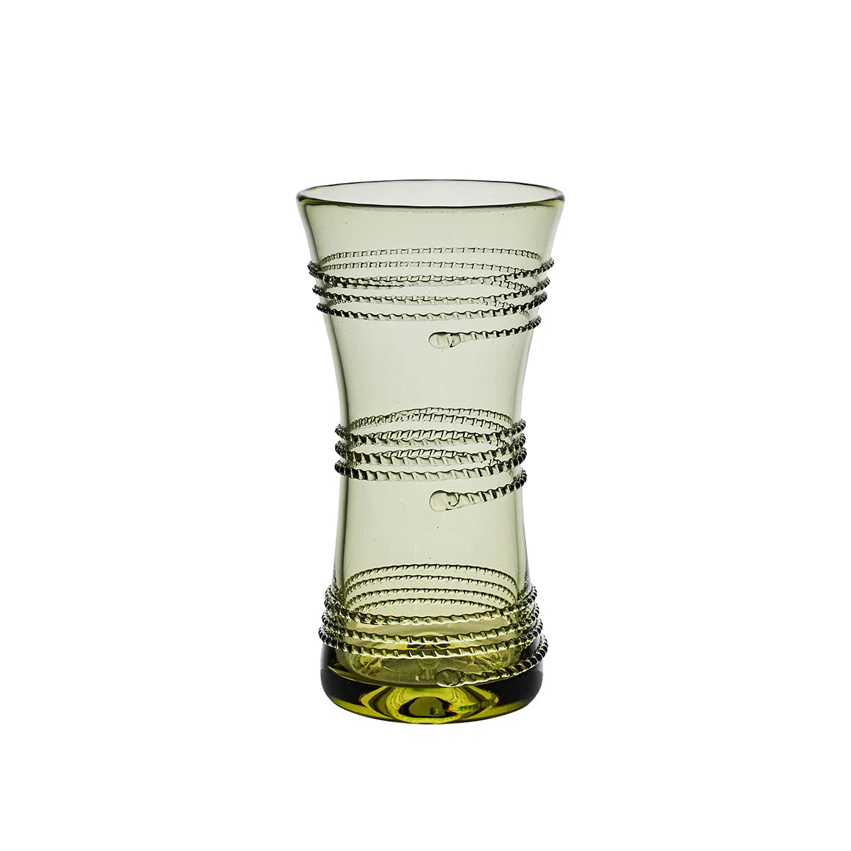 Ella Corset Vase 6in - Green