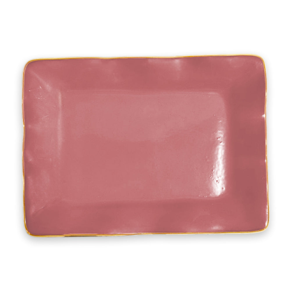 ENCANTO Vento Small Rectangular Tray Pink