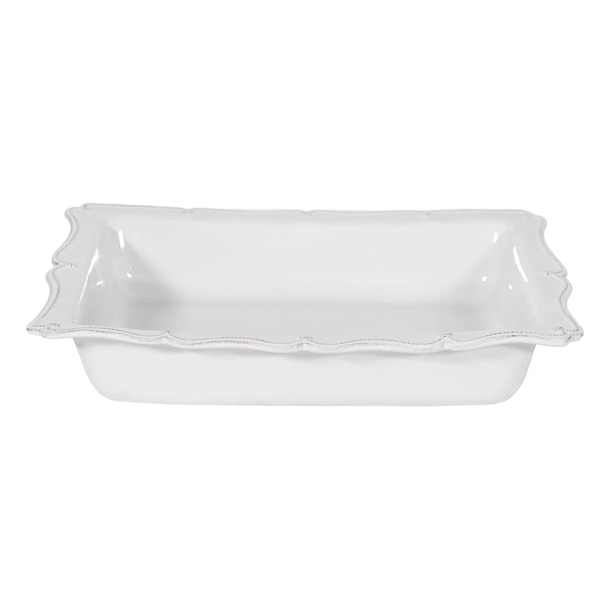 Berry & Thread  17" Rectangular Baker - Whitewash