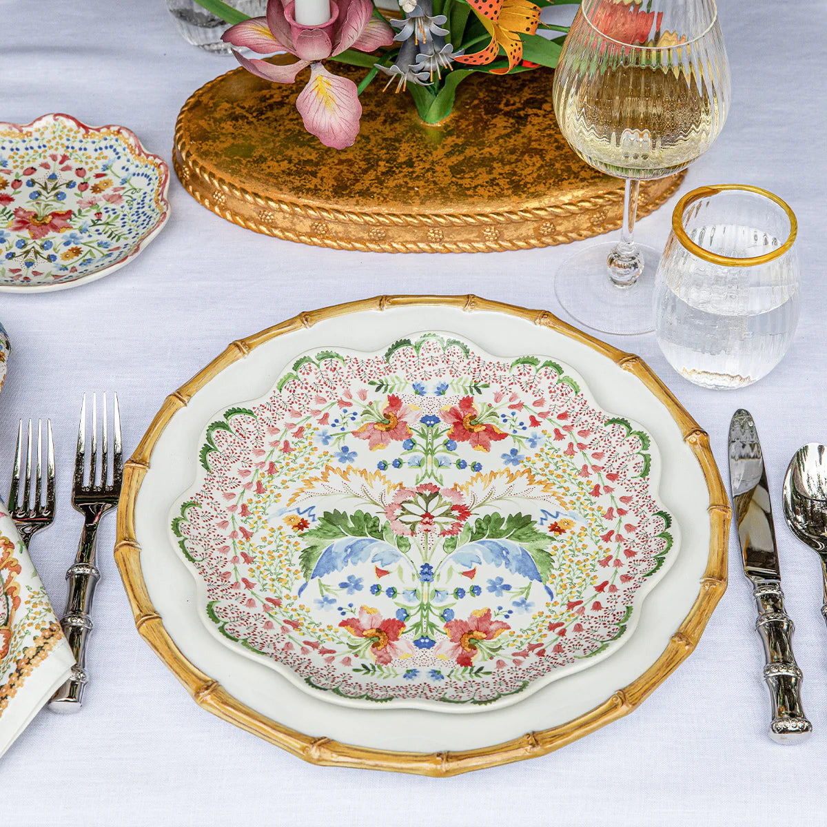 Sofia  Dinner Plate - Multi