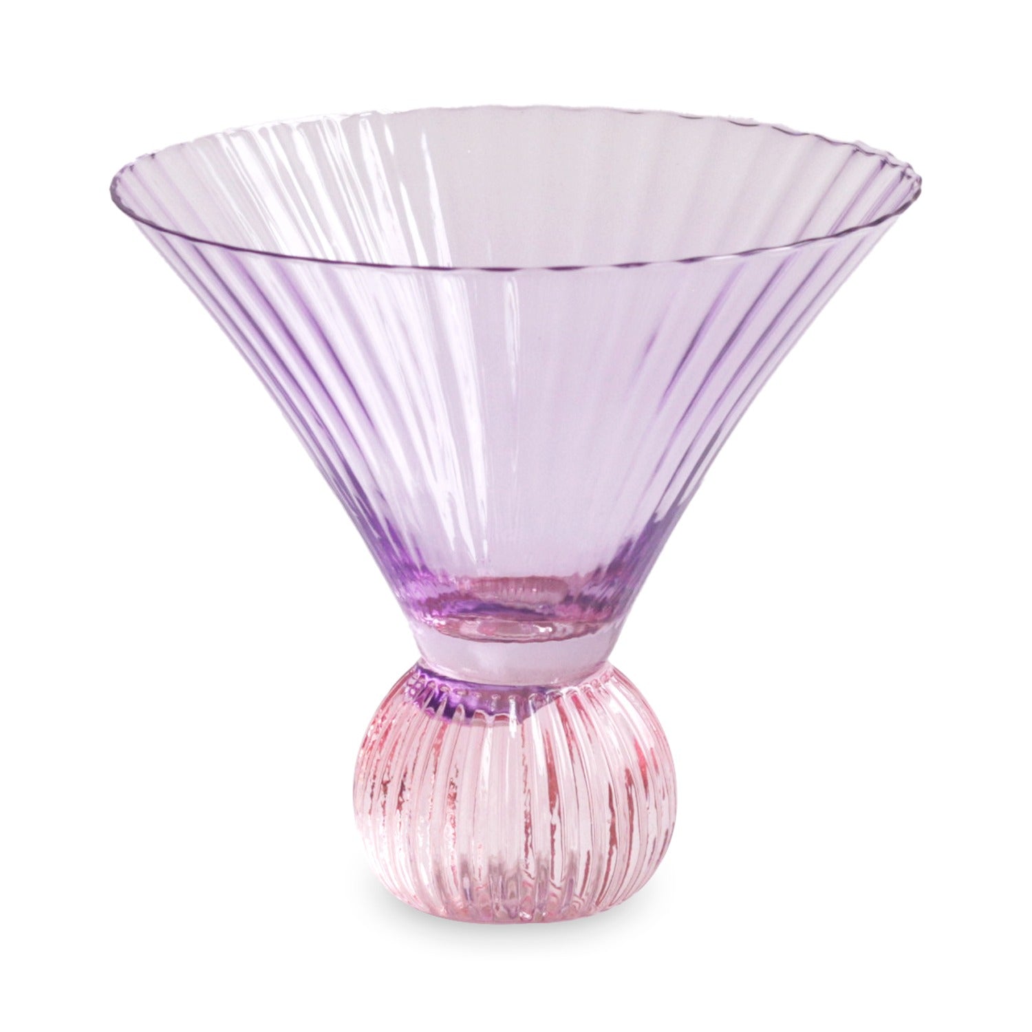 Venice Martini Set of 4 (Violet and Pink)